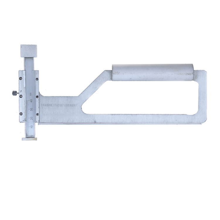 下旁(pang)承磨耗闆上平(ping)面至滾子上部(bu)距離檢測尺
